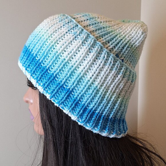 Handmade Multicolor Soft Hat Beanie - Picture 2 of 8